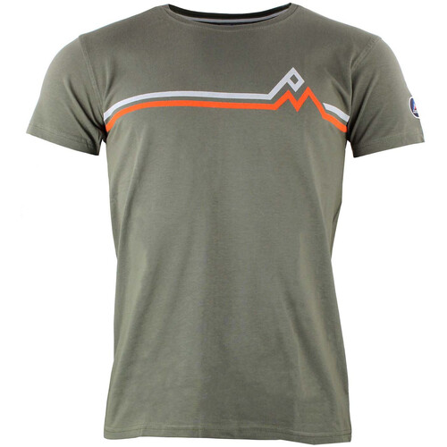 Vêtements Homme T-shirts manches courtes Peak Mountain T-shirt manches courtes homme CASA Kaki