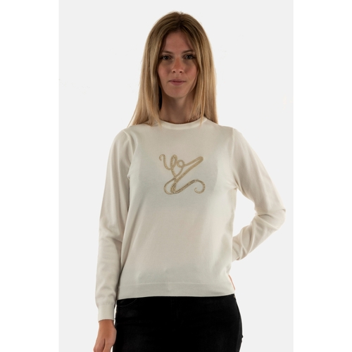 Vêtements Femme Pulls Yes Zee m074 id00 Blanc