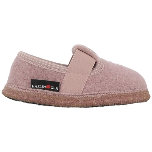 Chaussures Fille Chaussons Haflinger SLIPPER JOSCHI Rose