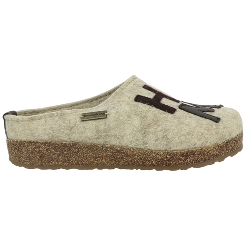 Chaussures Femme Chaussons Haflinger GRIZZLY HOME Beige