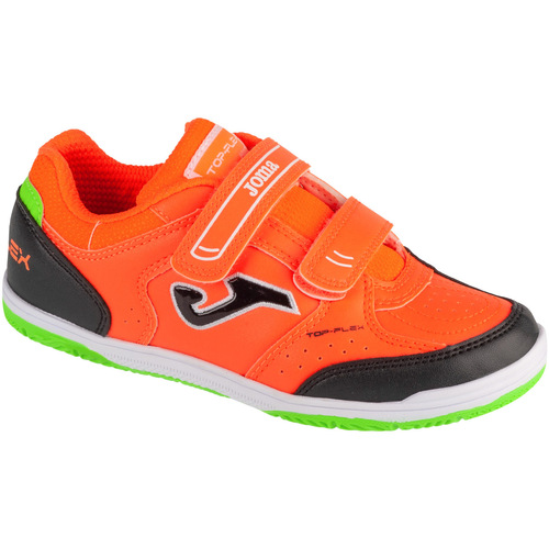 Chaussures Garçon Sport Indoor Joma Top Flex Jr 24 TPJW IN Orange