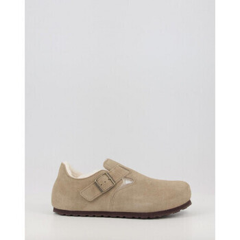 Chaussures Femme Derbies & Richelieu Birkenstock LONDON SHEARLING LEVE Beige