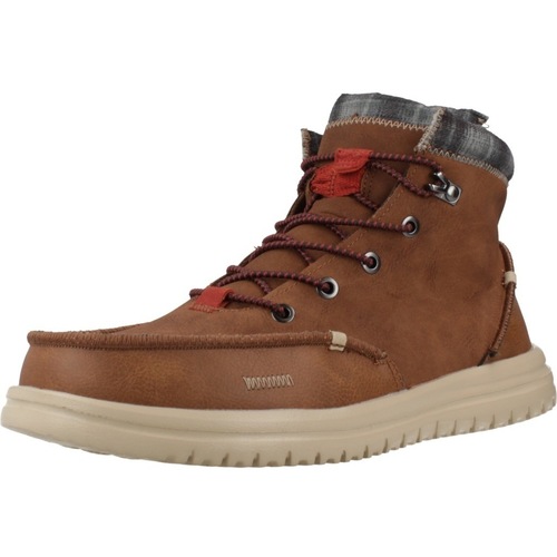 Chaussures Homme Baskets mode HEYDUDE BRADLEY CLASSIC Marron