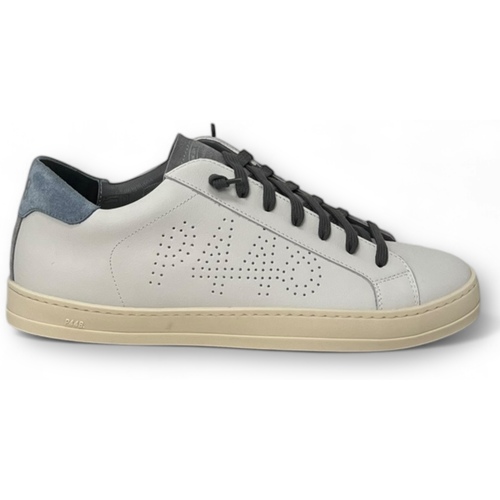 Chaussures Homme Baskets mode P448 JOHNM 135 Blanc