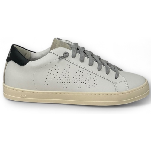 Chaussures Homme Baskets mode P448 JOHNM 102 Blanc