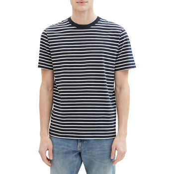 Vêtements T-shirts & Polos Tom Tailor Tee shirt  Navy Bleu