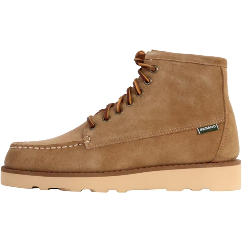 Chaussures Homme Boots Sebago Bottine Cuir Sebago Tala Mid suede Beige