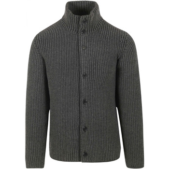 Vêtements Homme Sweats Marc O'Polo Cardigan Heavy Gauge Mix Laine Anthracite Gris