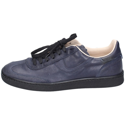 Chaussures Homme Baskets mode Moma EX849 VINTAGE Bleu