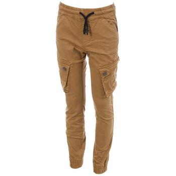 Vêtements Garçon Pantalons Paname Brothers PB-JORDAN-JR Marron