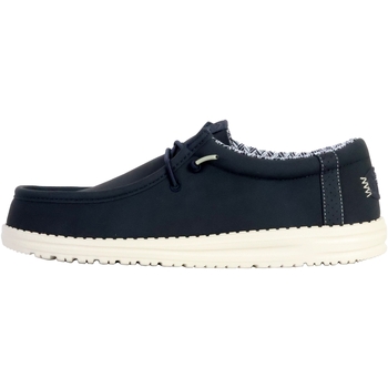 Chaussures Homme Mocassins HEYDUDE Mocassin à Lacets Wally Classic Marine