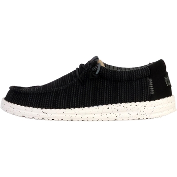 Chaussures Homme Mocassins HEYDUDE Mocassin à Lacets Wally Stretch Sox Noir