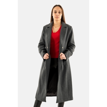 Vêtements Femme Manteaux Yes Zee o042 kk00 Gris