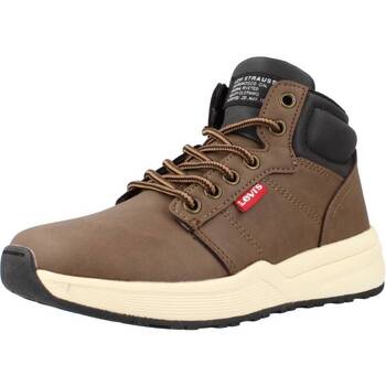 Chaussures Garçon Baskets mode Levi's NEWPEAK Marron