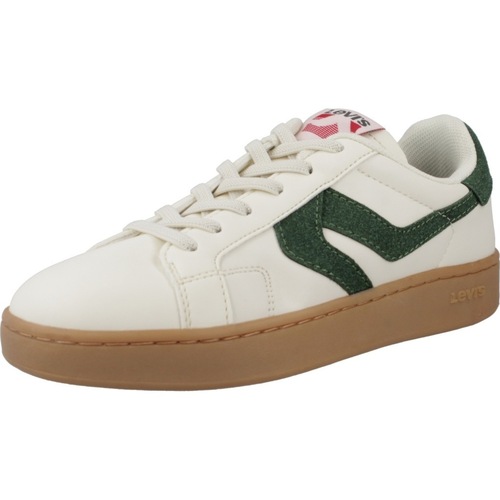 Chaussures Garçon Baskets mode Levi's SWIFT JR Blanc