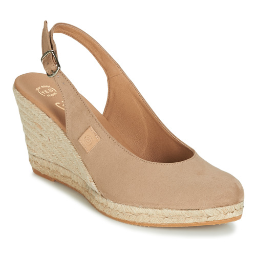 Chaussures Femme Espadrilles Betty London TECHNO Beige