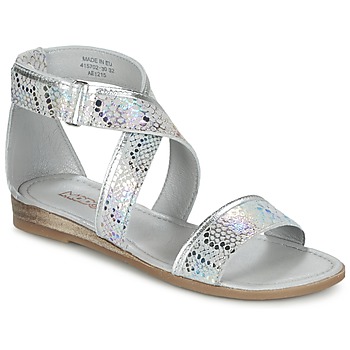 Chaussures Fille Sandales et Nu-pieds Mod'8 JOYCE Argent