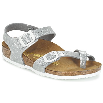 Chaussures Fille Sandales et Nu-pieds Birkenstock TAORMINA Argent