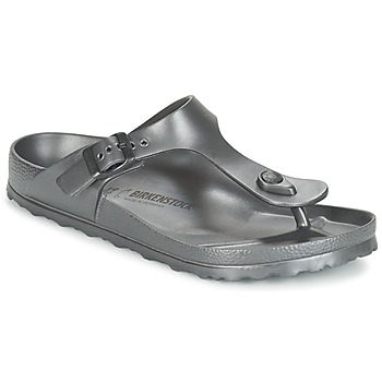 Chaussures Femme Tongs Birkenstock GIZEH EVA Anthracite Metallique