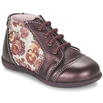 Chaussures Fille Boots Citrouille et Compagnie FRICOL Violet