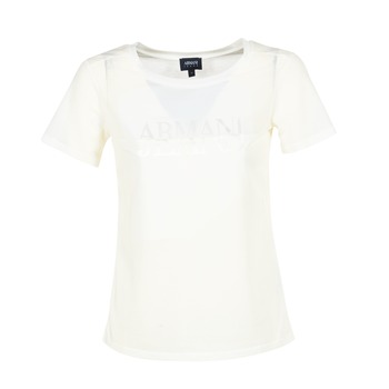 Vêtements Femme T-shirts manches courtes Armani jeans KAJOLA Blanc