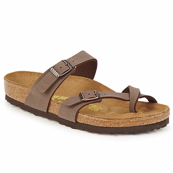 Chaussures Tongs Birkenstock MAYARI Café