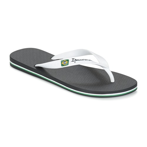 Chaussures Homme Tongs Ipanema IPANEMA CLAS BRASIL II AD Noir / Blanc