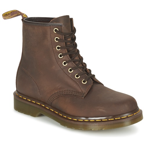 Chaussures Boots Dr. Martens 1460 Marron foncé