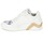 Chaussures Femme Baskets montantes Serafini CHICAGO Blanc / Doré