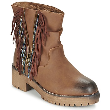 Chaussures Femme Boots Coolway BARINA Camel