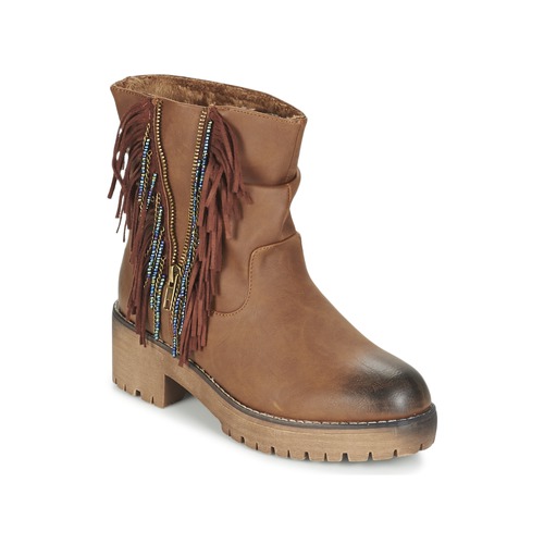 Chaussures Femme Boots Coolway BARINA Camel