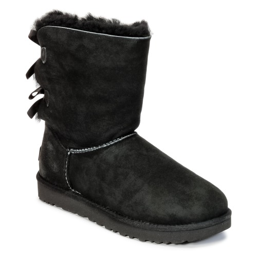 Chaussures Femme Boots UGG BAILEY BOW II Noir