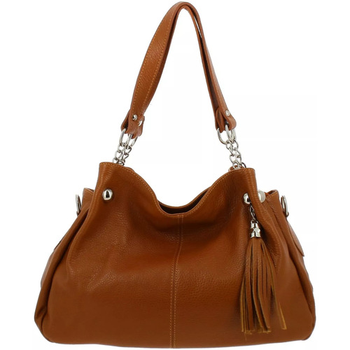 Sacs Femme Sacs Dupond Durand BOTELLO sac hobo en cuir Marron