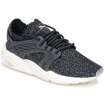 Chaussures Running / trail Puma BLAZE CAGE EVOKNIT Noir / Blanc