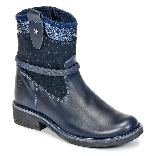 Chaussures Fille Boots Citrouille et Compagnie HAYO Bleu