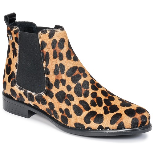 Chaussures Femme Boots Betty London HUGUETTE Léopard