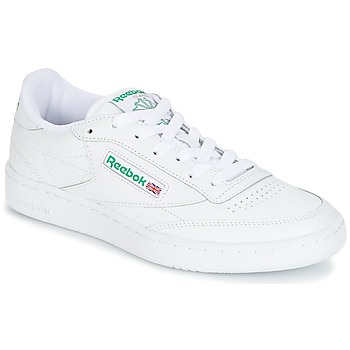 Chaussures Baskets basses Reebok Classic CLUB C 85 Blanc / Vert