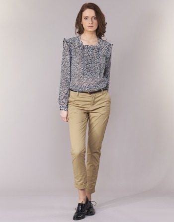 Vêtements Femme Chinos / Carrots Maison Scotch BEIBEO Beige