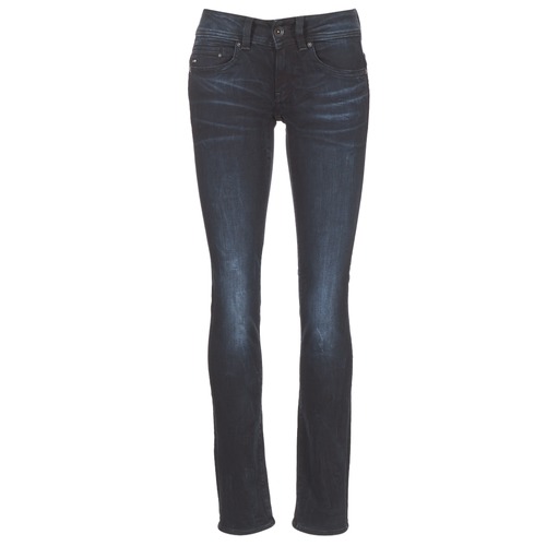 Vêtements Femme Jeans droit G-Star Raw MIDGE SADDLE MID STRAIGHT Rink