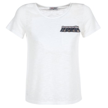 Vêtements Femme T-shirts manches courtes Yurban ITNOLA Ecru