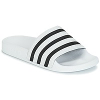 Chaussures Claquettes adidas Originals ADILETTE Blanc / noir