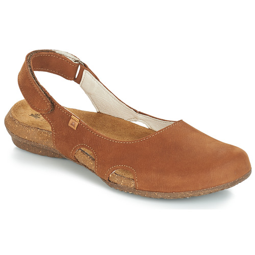 Chaussures Femme Sandales et Nu-pieds El Naturalista WAKATAUA Marron