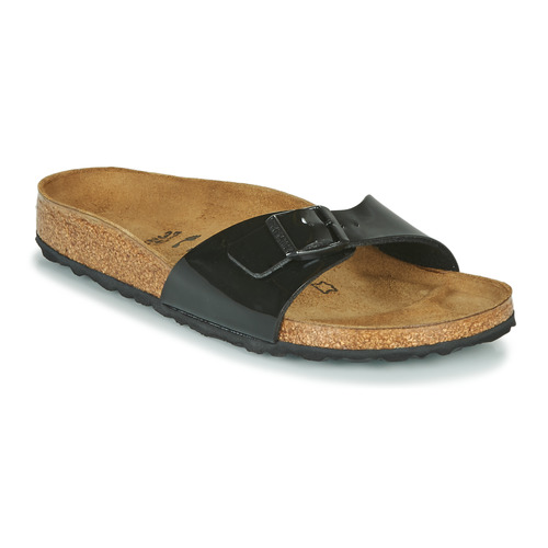 Chaussures Femme Mules Birkenstock MADRID Noir Vernis