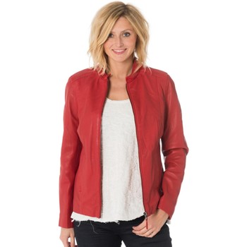 Vêtements Femme Vestes en cuir / synthétiques Cityzen GEORGIA RED Rouge