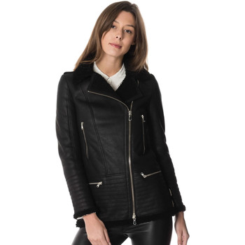 Vêtements Femme Vestes en cuir / synthétiques Cityzen CHICAGO BLACK ZZ40 Noir