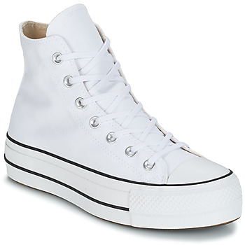 Chaussures Femme Baskets montantes Converse CHUCK TAYLOR ALL STAR LIFT CANVAS HI Blanc