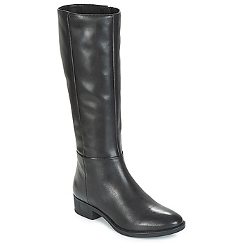 Chaussures Femme Bottes ville Geox D FELICITY Noir