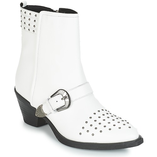 Chaussures Femme Bottines Geox D LOVAI Blanc