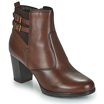 Chaussures Femme Boots André CARACAL Marron