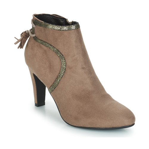 Chaussures Femme Boots André AUREL Beige